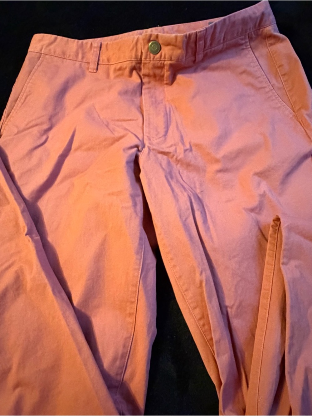 Bonobos men’s straight chino pants salmon color  size 34 x 34 golf casual - Picture 5 of 12